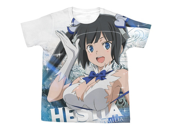 ヘスティア フルグラフィックTシャツ [ダンジョンに出会いを