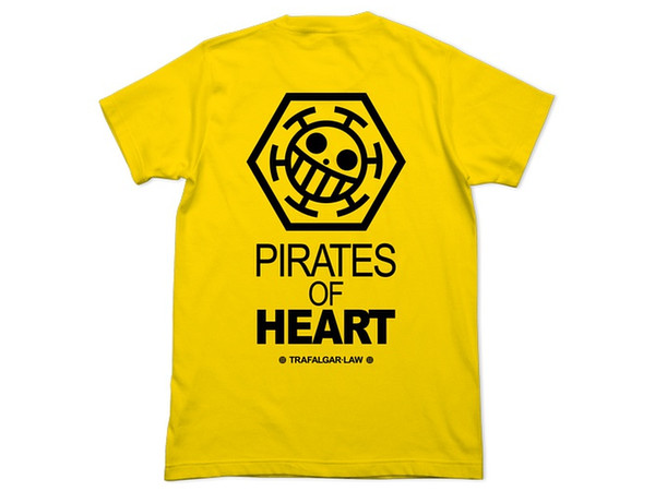 ワンピース ハートの海賊団ロゴ ドライtシャツ Canary Yellow S By コスパ ホビーリンク ジャパン ワンピース ハートの海賊団ロゴ ドライtシャツ Canary Yellow S By コスパ ホビーリンク ジャパン