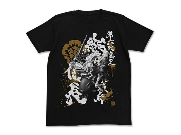ドリフターズ 第六天魔王織田前右府信長tシャツ Black M By コスパ ホビーリンク ジャパン ドリフターズ 第六天魔王織田前右府信長tシャツ Black M By コスパ ホビーリンク ジャパン