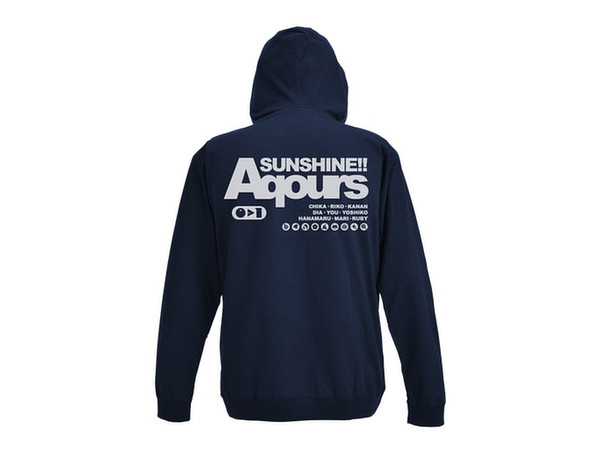 ラブライブ サンシャイン Aqours ライトパーカー Navy Xl By コスパ ホビーリンク ジャパン