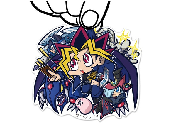 遊戯王　武藤遊戯　缶バッジ　ストラップ 遊戯王デュエルモンスターズ: 武藤遊戯 アクリルつままれ