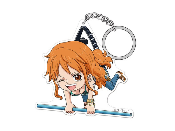 ワンピース ナミ アクリルつままれキーホルダー By コスパ ホビーリンク ジャパン