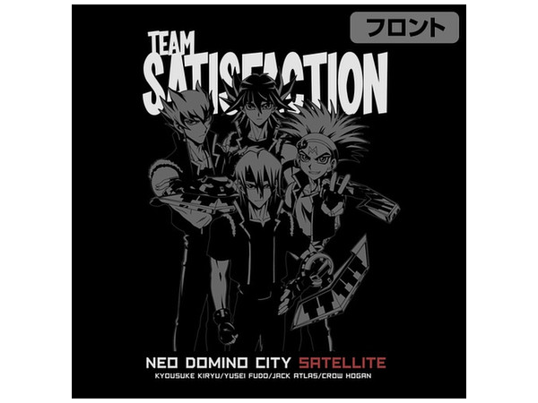 遊戯王5D's: チームサティスファクション Tシャツ/BLACK-L | HLJ.co.jp
