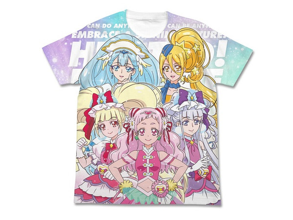 HUGっと!プリキュア: HUGっと!プリキュア フルグラフィックTシャツ 