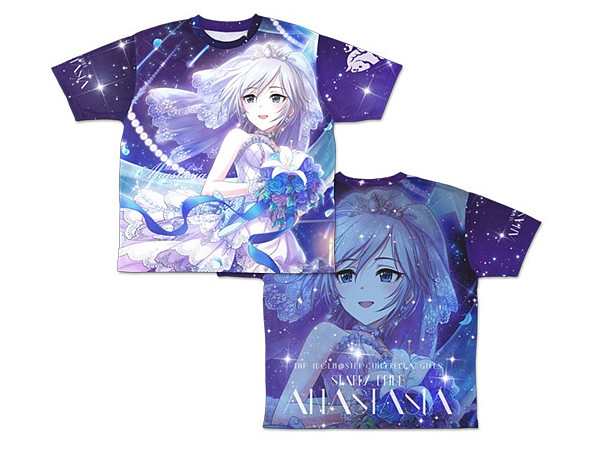 デレマス スターリーブライド アナスタシア 両面フルグラフィックtシャツ L By コスパ ホビーリンク ジャパン デレマス スターリーブライド アナスタシア 両面フルグラフィックtシャツ L By コスパ ホビーリンク ジャパン