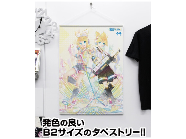 初音ミク 鏡音リン 鏡音レン 10周年 B2タペストリー セット Amazon.co.jp: 鏡音リン・レン 10th Anniversary Shop 鏡音リン