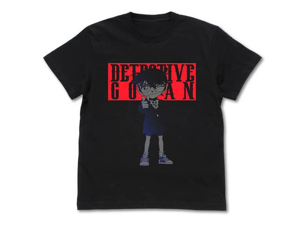 名探偵コナン: 江戸川コナン Tシャツ/BLACK-M | HLJ.co.jp