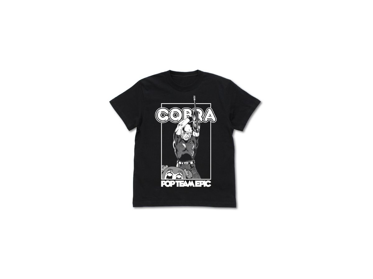 ポプテピピック×COBRAコラボTシャツ❗️ COBRA×ポプテピピック Tシャツ [COBRA×ポプテピピック