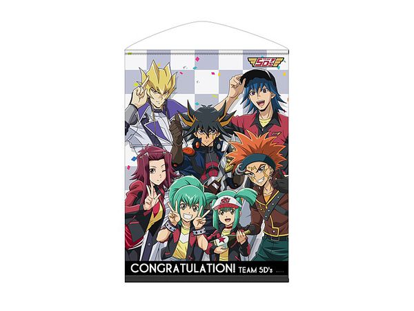 遊戯王5d S チーム5d S優勝記念 B2タペストリー 遊戯王5d S チーム5d S優勝記念 B2タペストリー