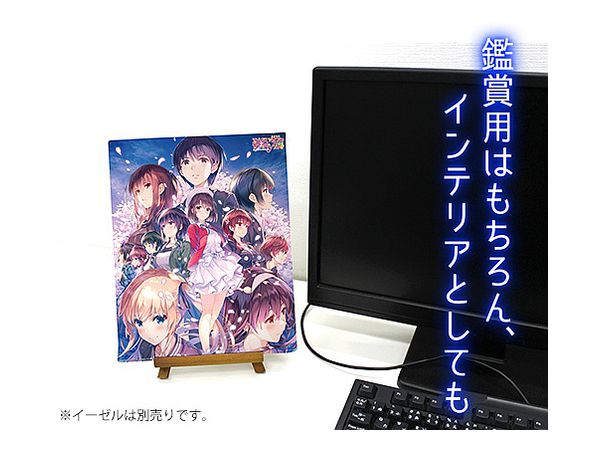 冴えカノ Fine: F3キャンバスアート 冴えない彼女の育てかたFine
