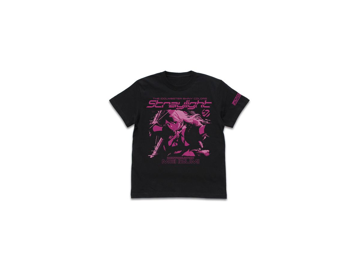 シャニマス: 283プロ ストレイライト Tシャツ 和泉愛依Ver./BLACK-M
