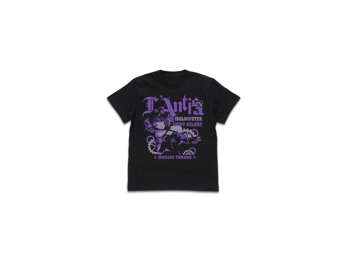 シャニマス: 283プロ アンティーカ Tシャツ 田中摩美々Ver./BLACK-M 