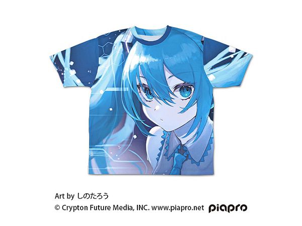 初音ミク 両面フルグラフィックTシャツ しのたろうVer. XL | HLJ.co.jp