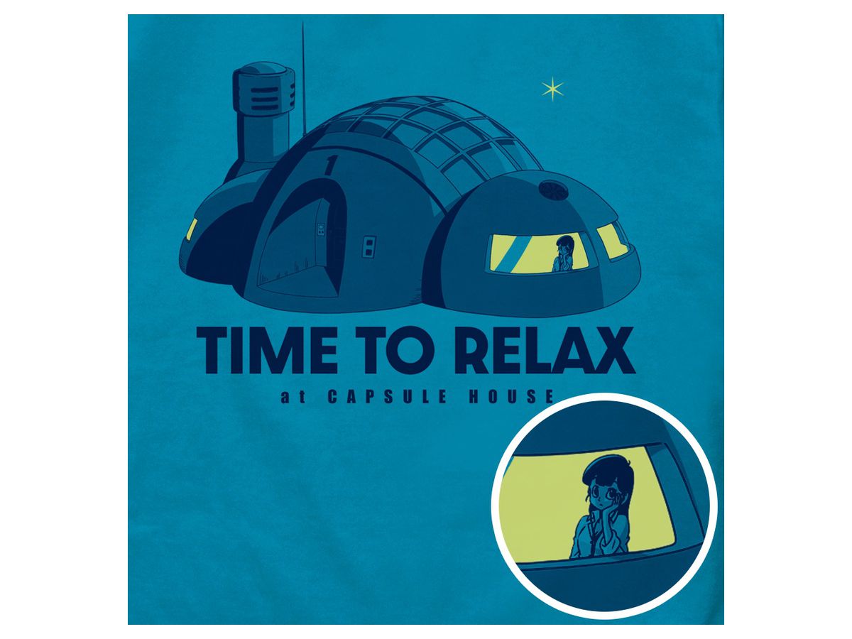 ドラゴンボール カプセルハウス Tシャツ Turquoise Blue M By コスパ ホビーリンク ジャパン