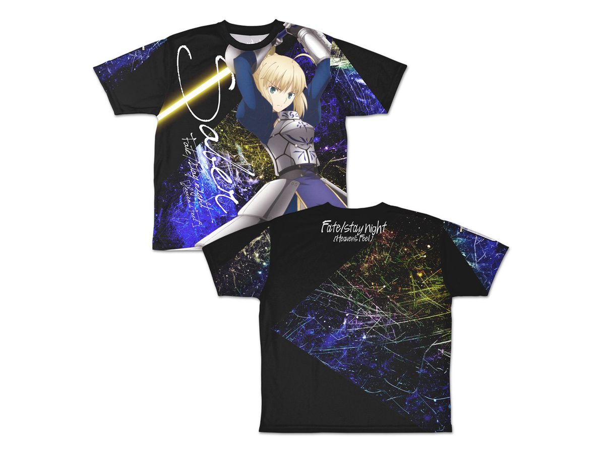 Fate/stay night セイバー オールプリントTシャツ サイズ L