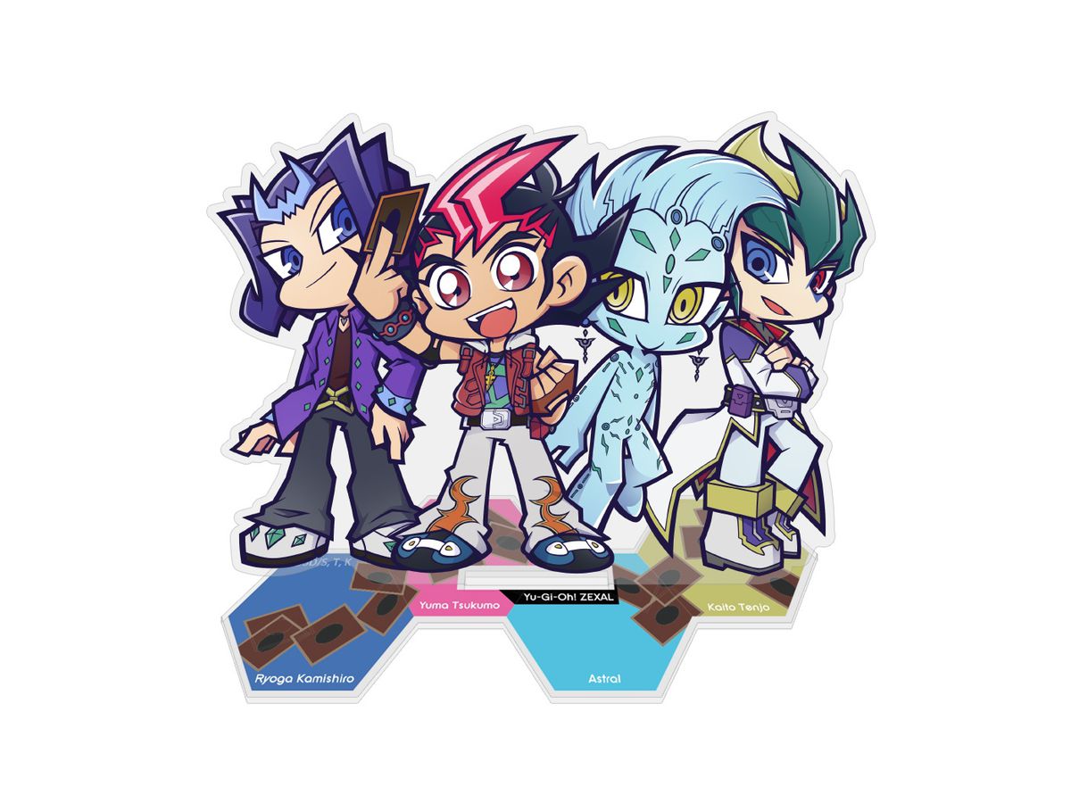 遊戯王ZEXAL 遊馬 凌牙 カイト IV カフェコースター コンプ 遊戯王 ZEXAL: 遊馬 & アストラル & 凌牙 & カイト アクリルスタンド