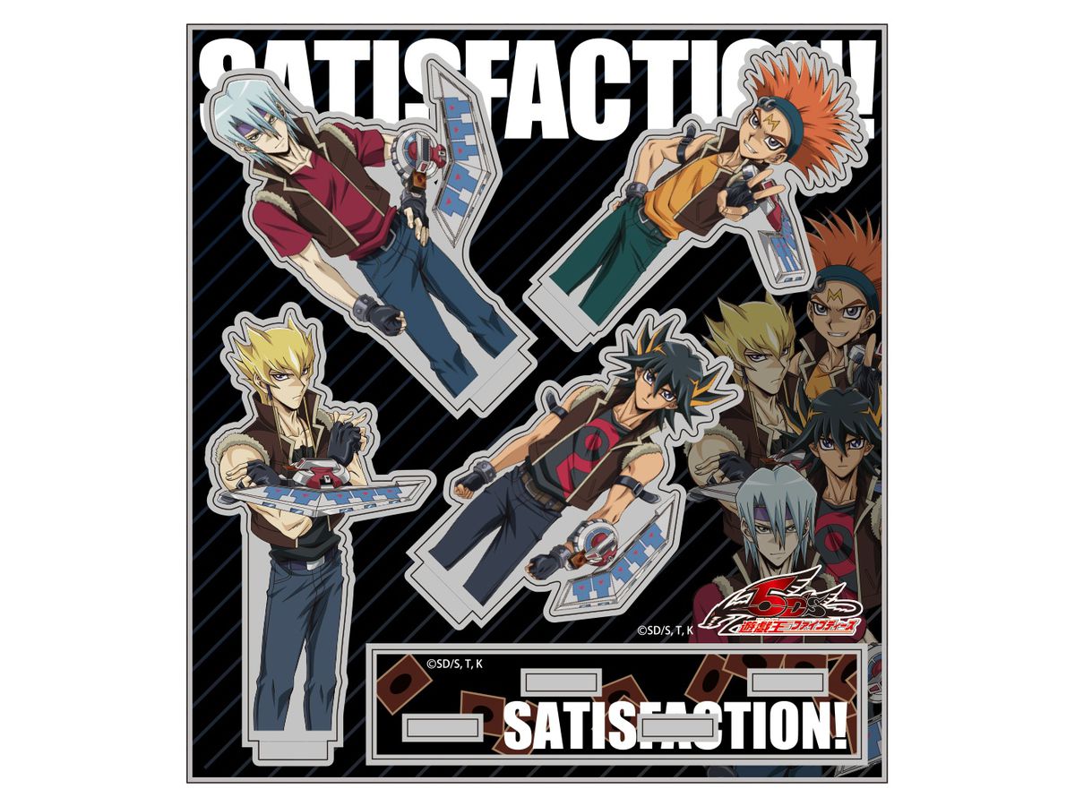 遊戯王5D's チームサティスファクション プリロール 缶バッジ 4点 未使用品 遊戯王5D's: チームサティスファクション アクリルスタンド | HLJ.co.jp