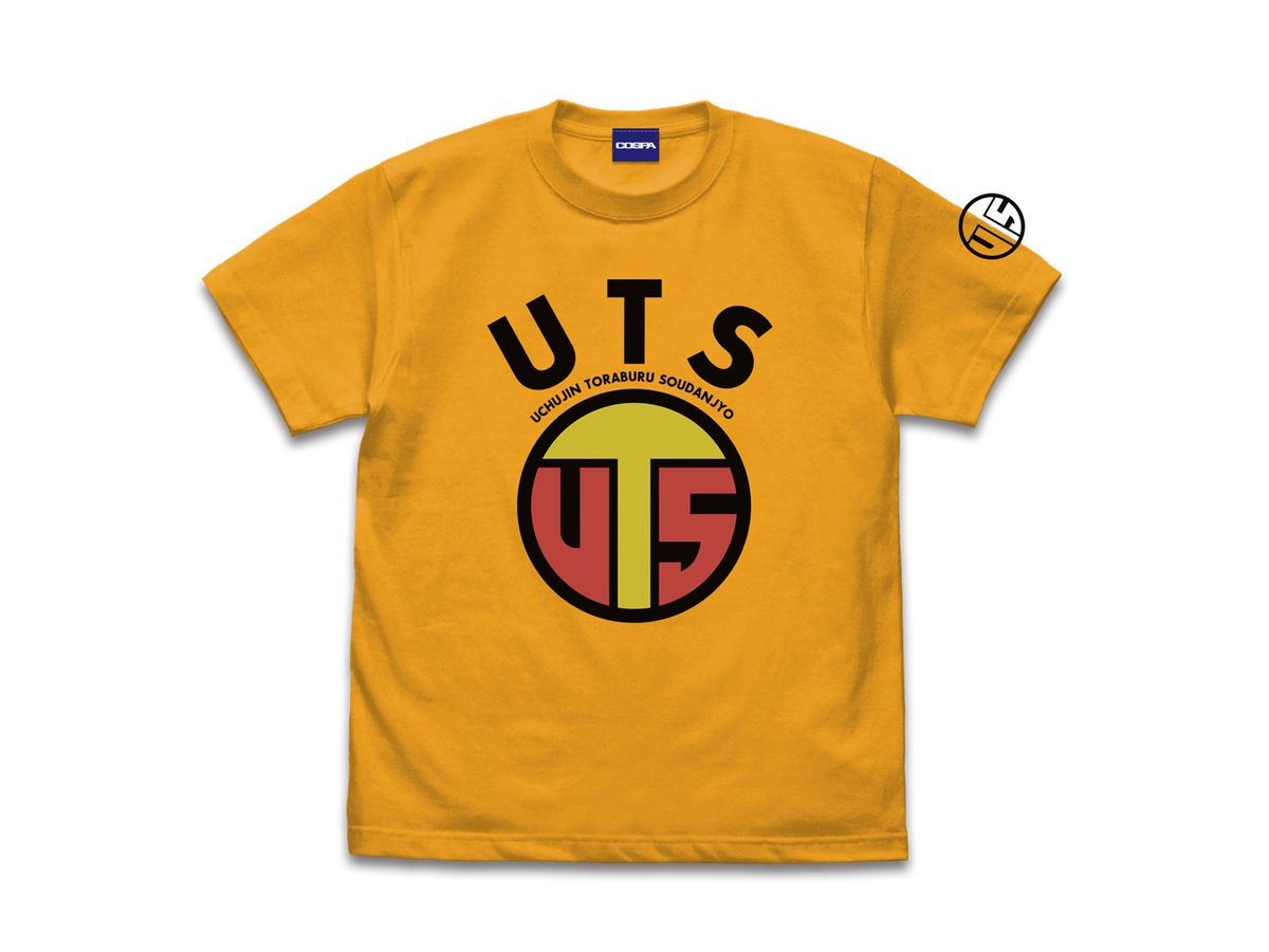 遊戯王ゴーラッシュ!!: UTS (宇宙人トラブル相談所) Tシャツ GOLD XL 