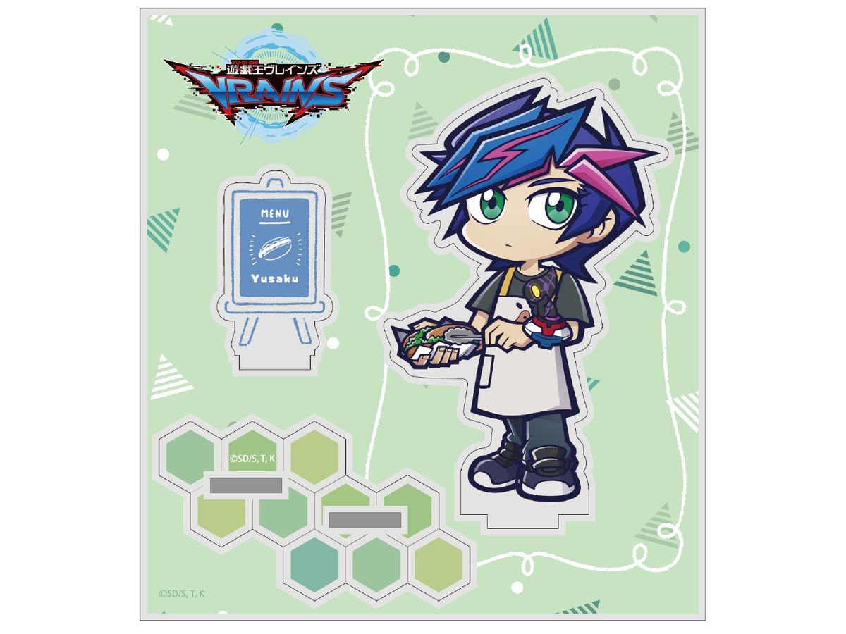 遊戯王VRAINS: 藤木遊作 & Ai アクリルスタンド Cafe Nagiの