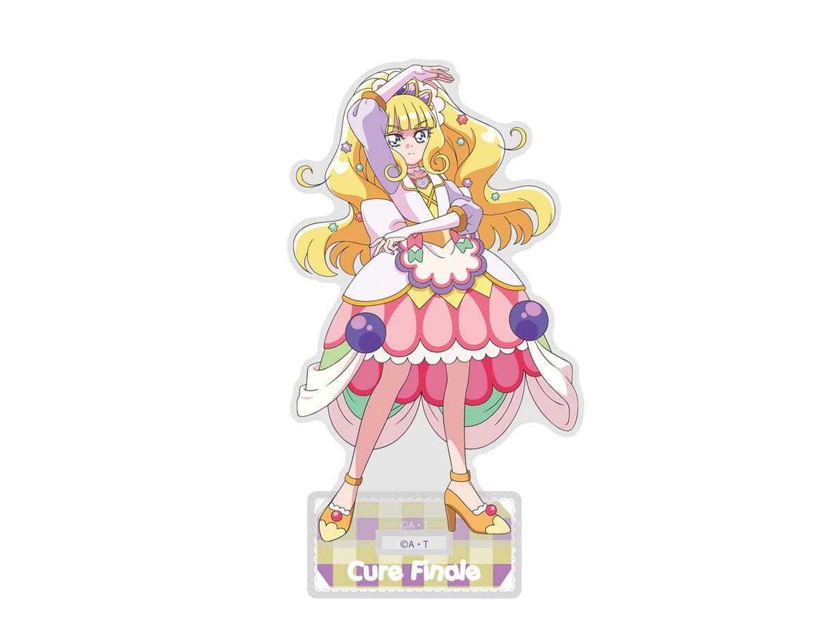 プリキュア20周年　全プリキュア展　ドレス　アクリルスタンド デリシャスパーティ プリキュア20周年 全プリキュア展 ドレス アクリルスタンド