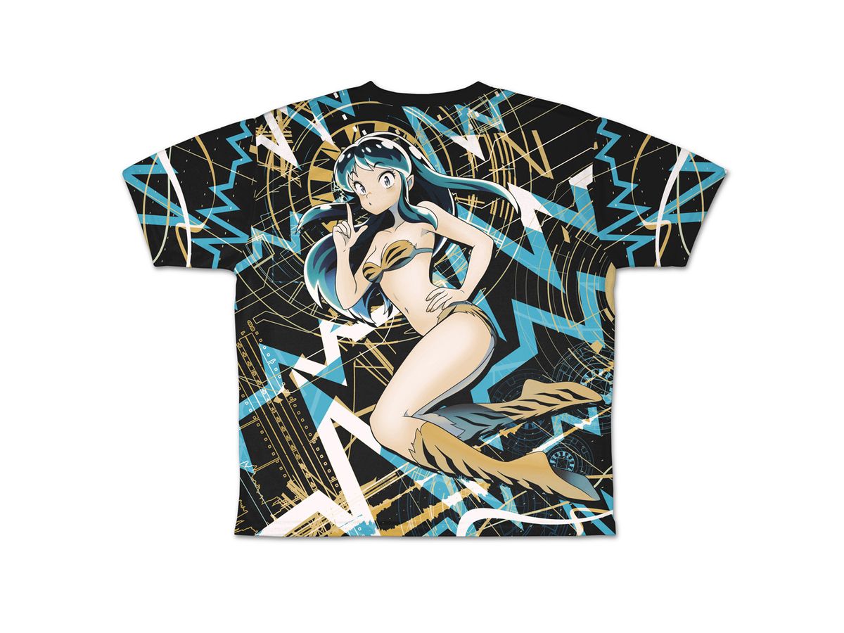 うる星やつら: 描き下ろし ラム 両面フルグラフィックTシャツ