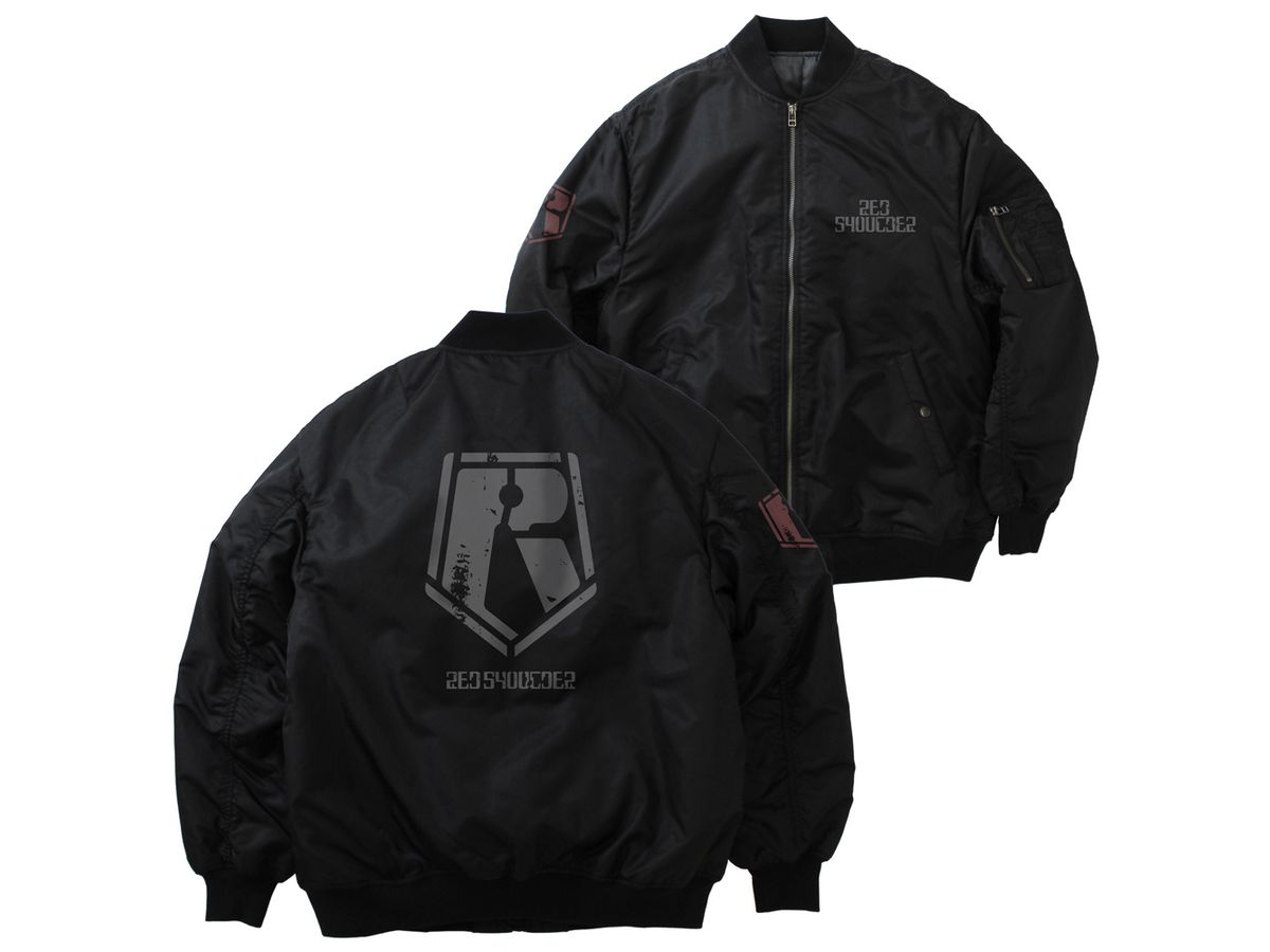 装甲騎兵ボトムズ: レッドショルダー MA 1ジャケット BLACK M | HLJ.co.jp