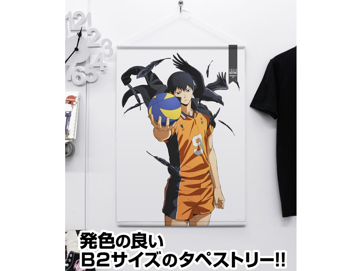 ハイキュー!!: 影山飛雄 B2タペストリー Ver.2.0 | HLJ.co.jp