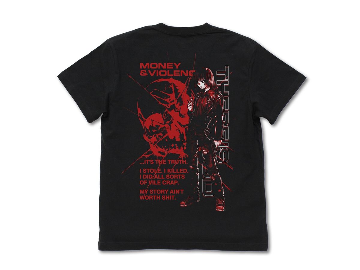 ブラック・ラグーン: レヴィ Tシャツ 少女期Ver. BLACK L | HLJ