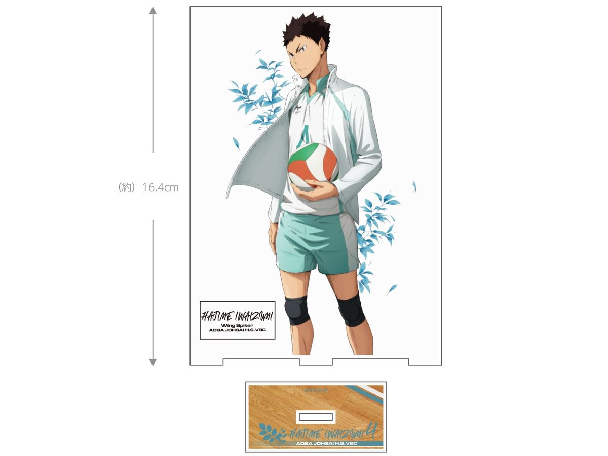 ハイキュー 2019 アクリルブロッキー 岩泉一 Amazon.co.jp: ハイキュー アクリルブロック バースデー