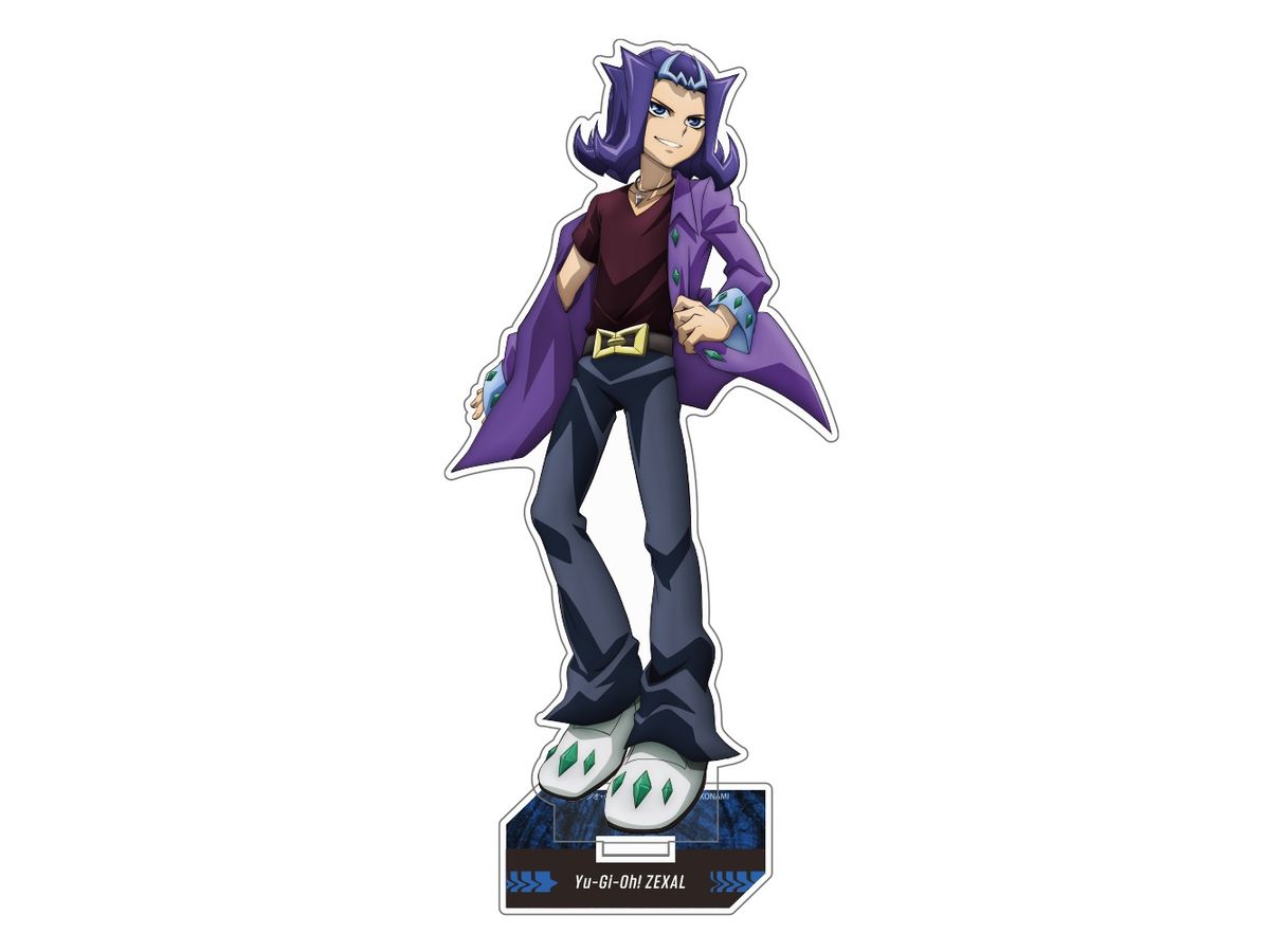 遊戯王 ZEXAL: 神代凌牙 アクリルスタンド (大) デュエルへの闘志Ver