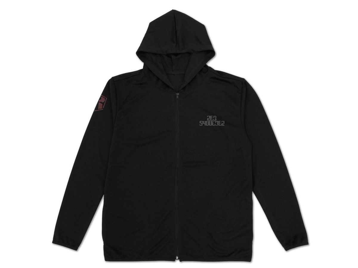北斗の拳 グッズ ラオウ昇天 薄手ドライパーカー BLACK Mサイズ コスパ【予約/11月上旬】 ラオウ昇天 薄手ドライパーカー [北斗の拳] | キャラクター公式