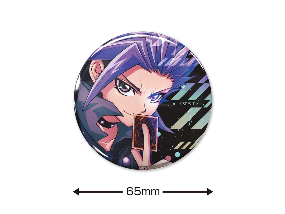 遊戯王 ARC-V: 描き下ろし ユート 65mm缶バッジ 最強の決闘者達Ver