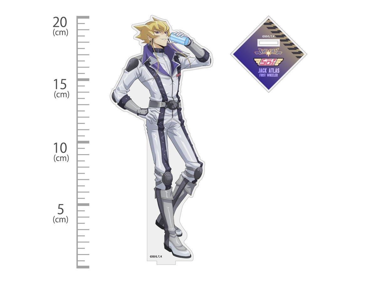 遊戯王 5D's: 描き下ろし ジャック・アトラス アクリルスタンド (大