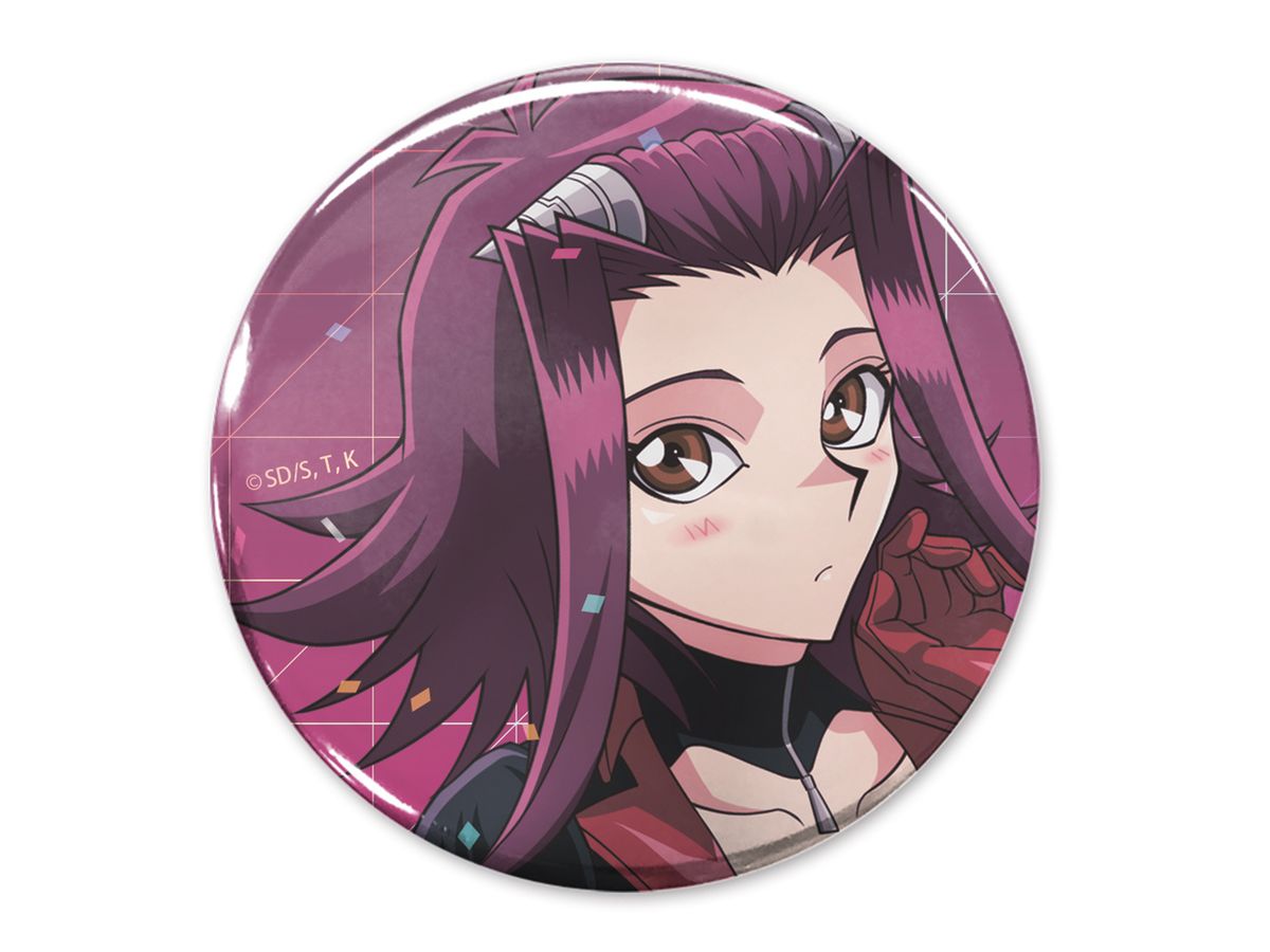 遊戯王 5D's: 描き下ろし 十六夜アキ 65mm缶バッジ WRGPでのオフ