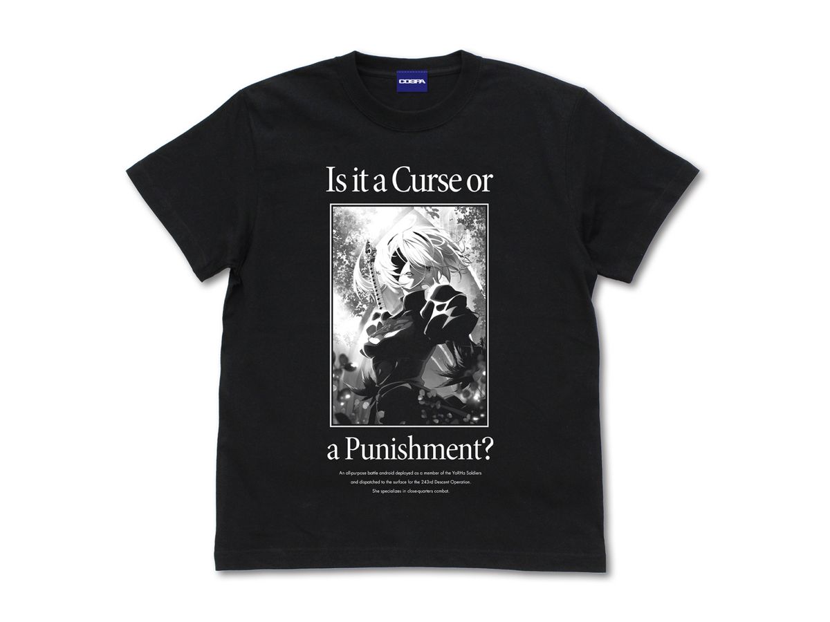 NieR:Automata Ver1.1a: 2B Tシャツ / BLACK-XL | HLJ.co.jp