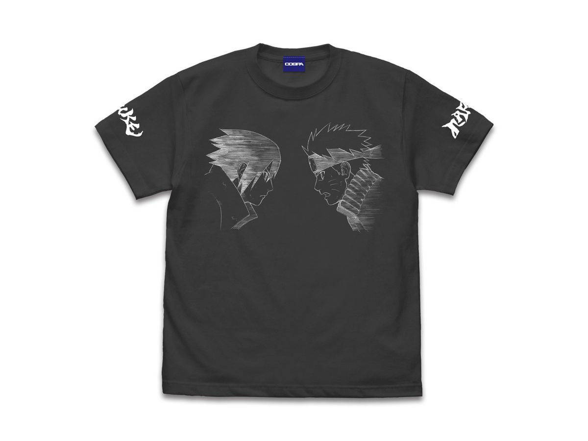 NARUTO 疾風伝: ナルト & サスケ Tシャツ SUMI XL | HLJ.co.jp