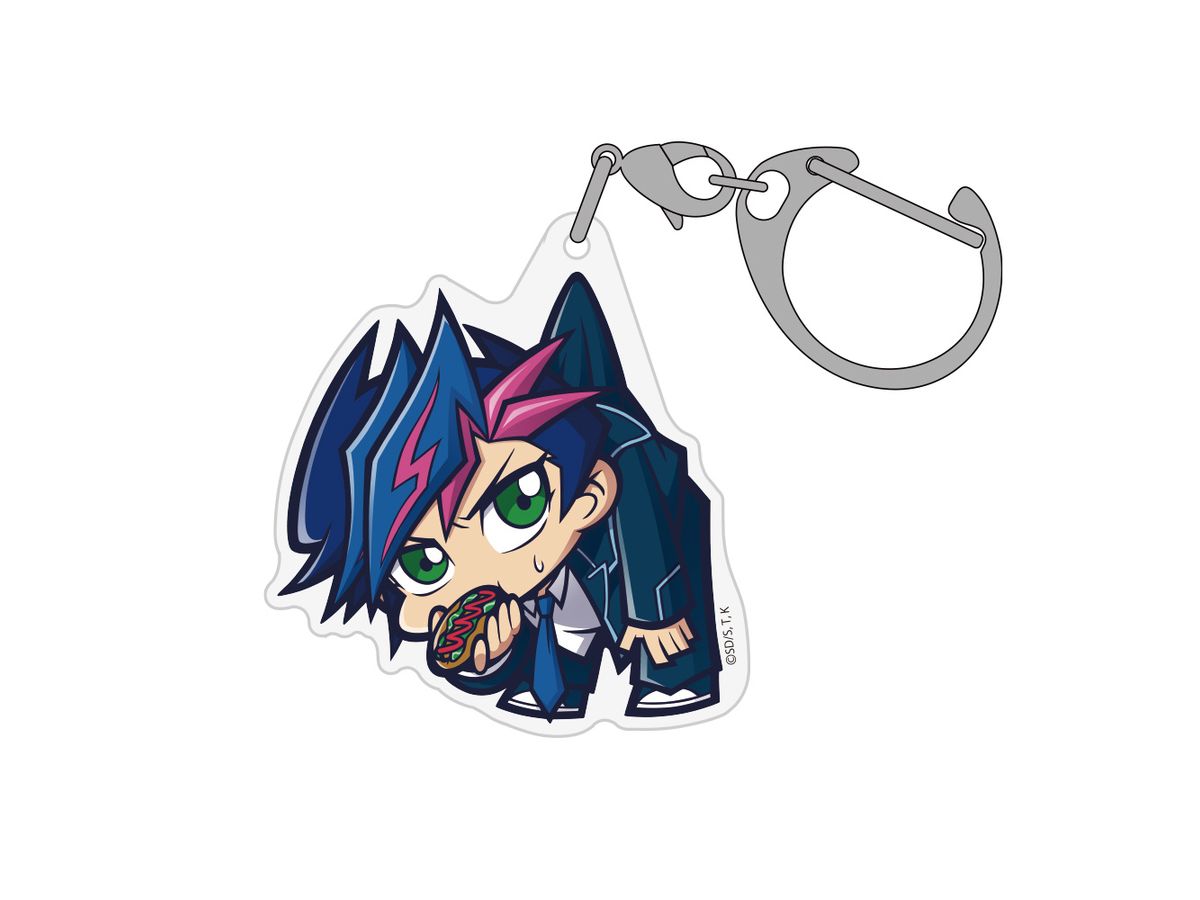 遊戯王 VRAINS: 藤木遊作 アクリルつままれ 決闘の記憶Ver