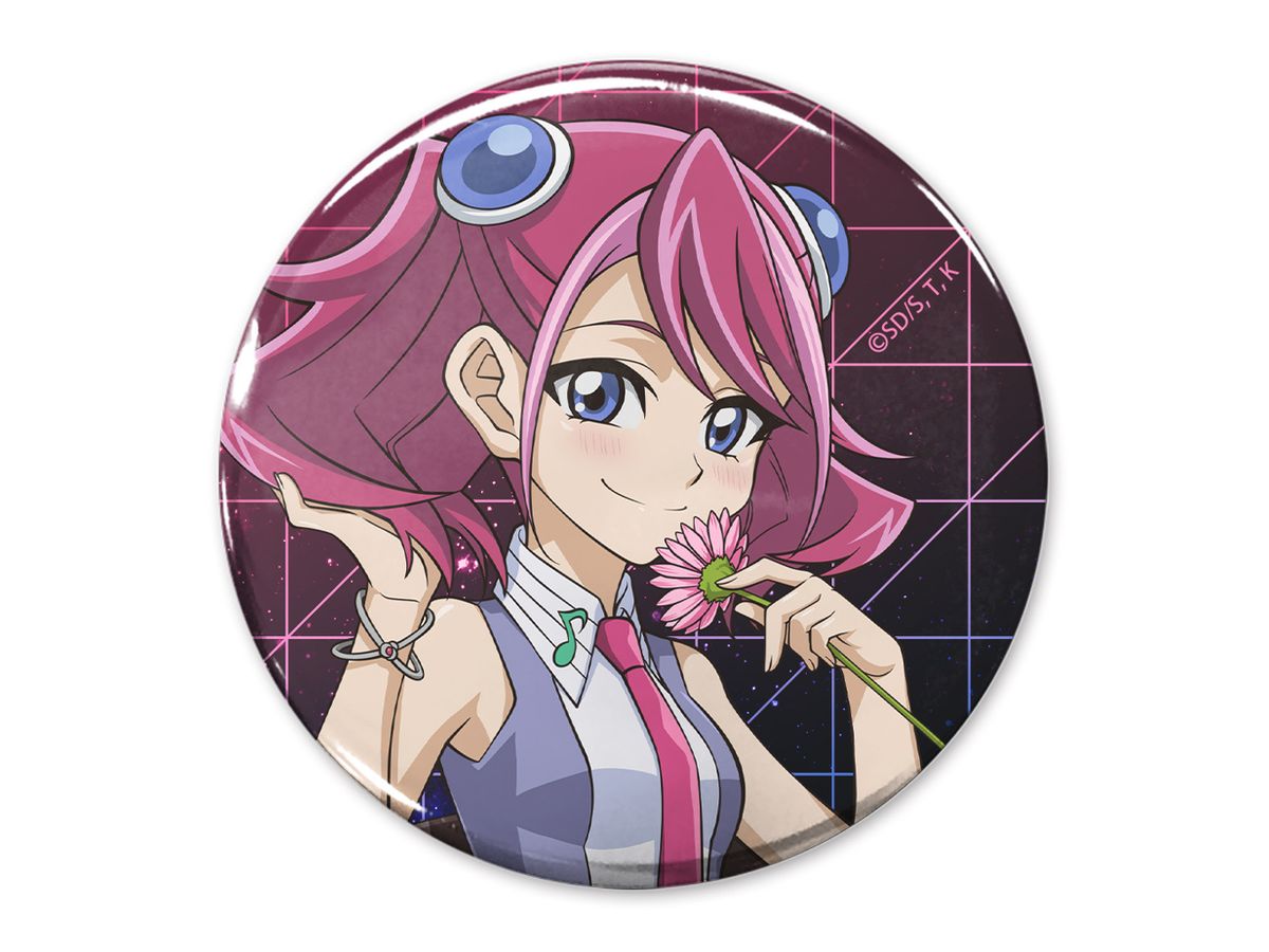 遊戯王ARC-V: 描き下ろし 柊柚子 65mm缶バッジ 一輪のゆらめき