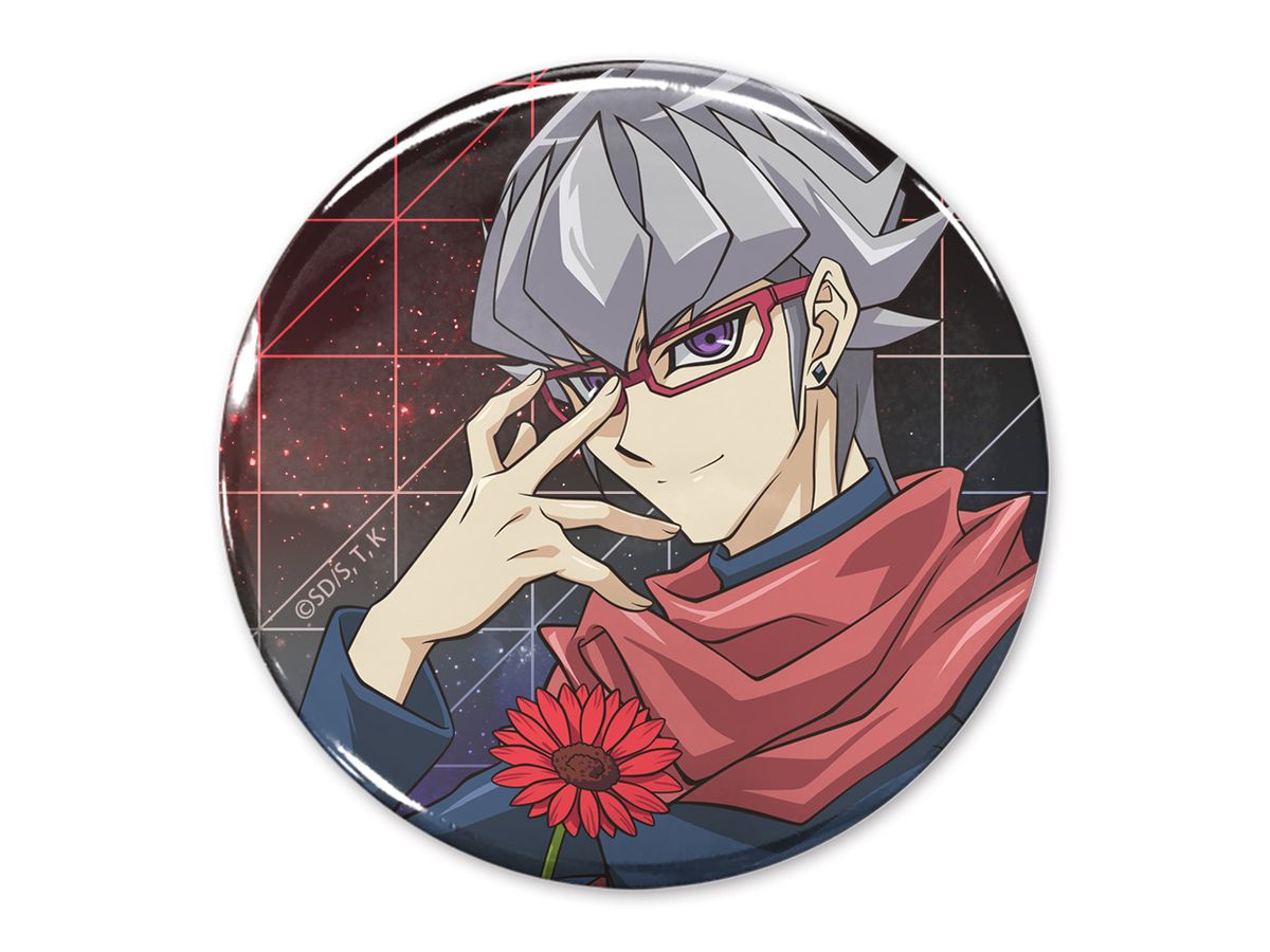 遊戯王ARC-V: 描き下ろし 赤馬零児 65mm缶バッジ 一輪のゆらめき