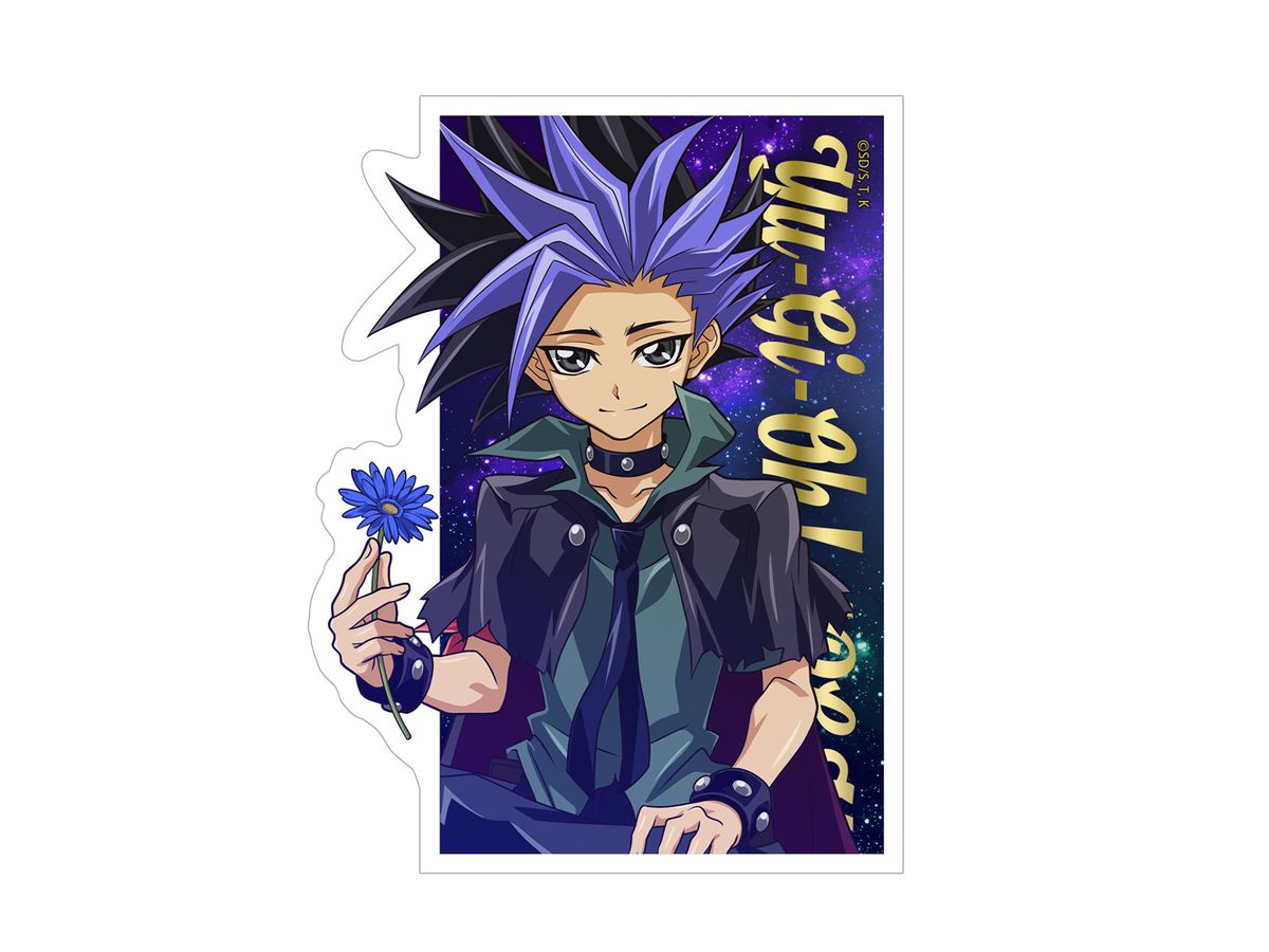 遊戯王ARC-V: 描き下ろし ユート 屋外対応ステッカー 一輪の