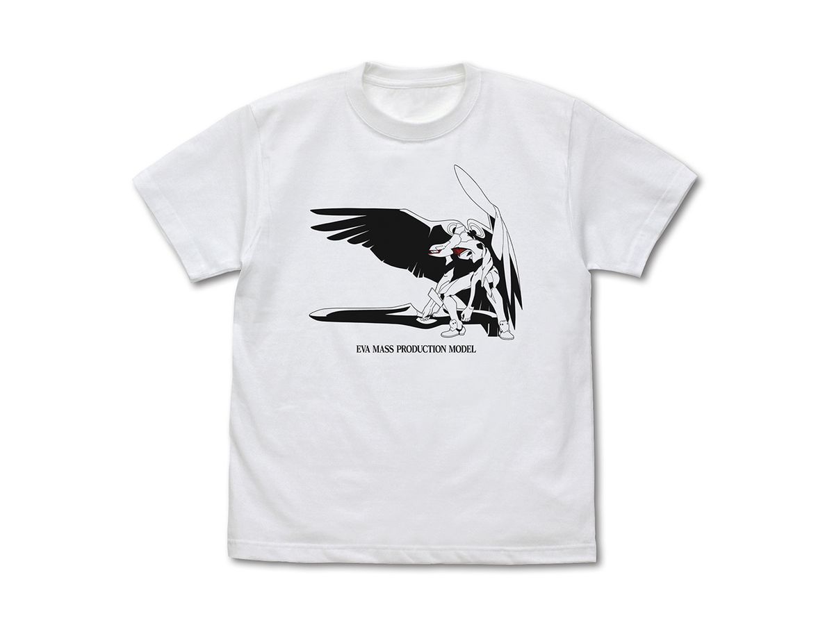 EVANGELION: 新世紀エヴァンゲリオン劇場版 EVA量産機 Tシャツ / WHITE 