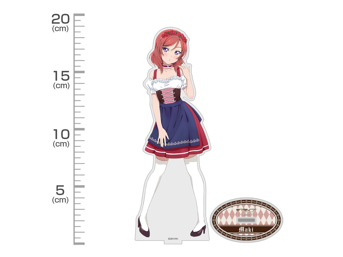 ラブライブ μ's 西木野真姫 海外 中国 big デカ アクリルスタンド ラブライブ!: 描き下ろし 西木野 真姫 アクリルスタンド (大) ディアン