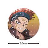 遊戯王 5D's: 描き下ろし クロウ・ホーガン 65mm缶バッジ WRGPでのオフ