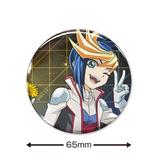 遊戯王ARC-V: 描き下ろし ユーゴ 65mm缶バッジ 一輪のゆらめき