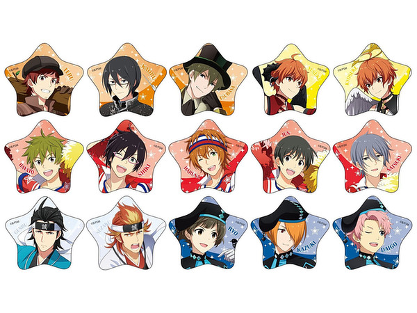 アイドルマスターSideM Mマス グッズ 星型バッジ アイドルマスター SideM 星型カンバッジ vol.1 1Box 15pcs | HLJ