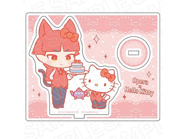 魔入りました！入間くん　オペラ　キティ　アクリルスタンド　デカキーホルダー 魔入りました！入間くん サンリオコラボ アクリルスタンド