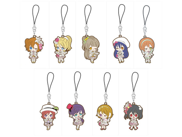 ラブライブ! ラバーストラップ Snow halation Ver. 1Box 9pcs