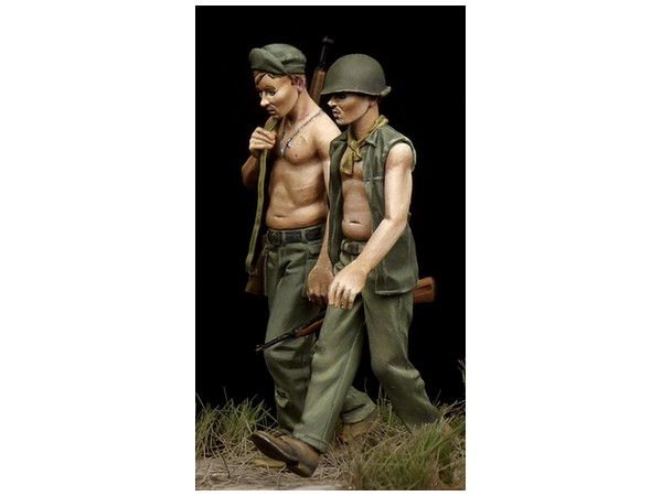 1/35 WW2 米海兵隊兵 2体セット (TBO35104 + TBO35105) | HLJ.co.jp