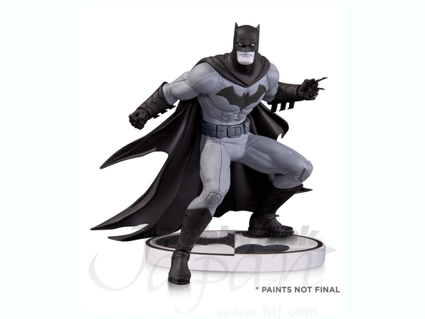 【中古】開封 DCコレクティブルズ バットマン ブラック＆ホワイト スタチュー グレッグ･カプロ 2nd エディション[17][240017702180] バットマン ブラック & ホワイト スタチュー グレッグ・カプロ 2nd