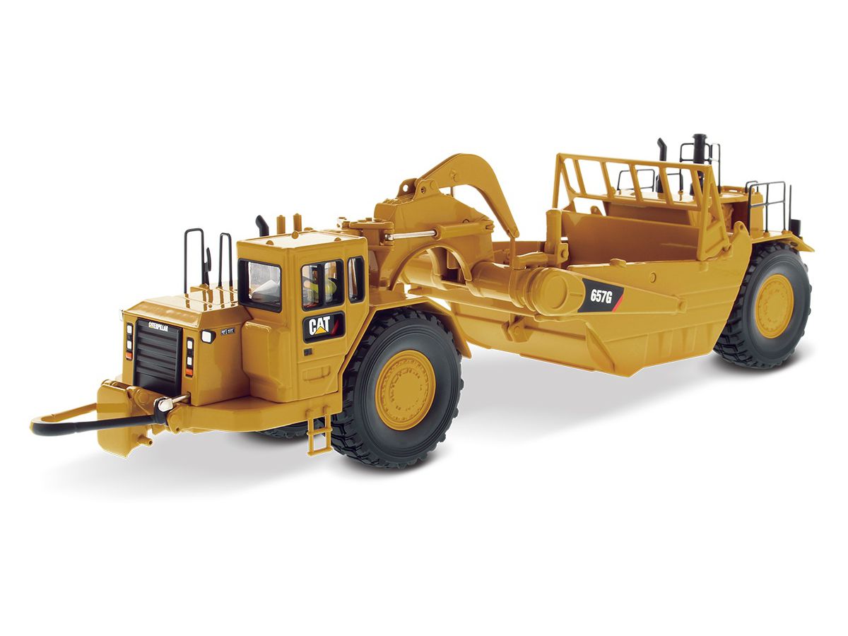 キャタピラー建機　CAT623G モータースクレーパー1/50 ミリタリーカラー キャタピラー建機 CAT623G モータースクレーパー1/50 ミリタリー